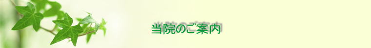 当院のご案内